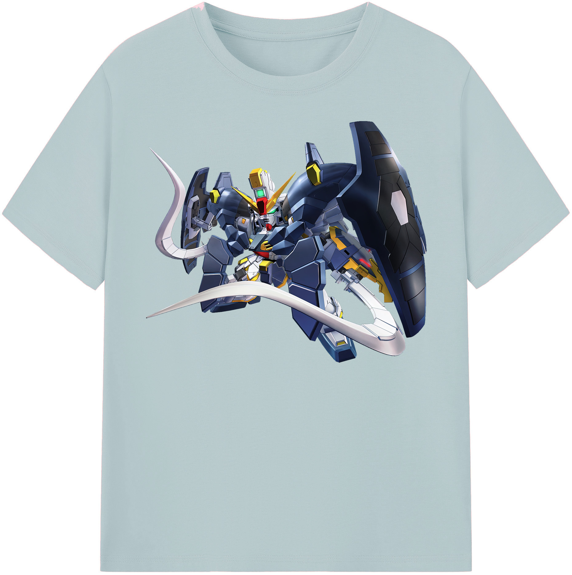 （画像用） 機動戦士ガンダム Mobile Suit Gundam 綿100％半袖Tシャツ（フロントプリント）